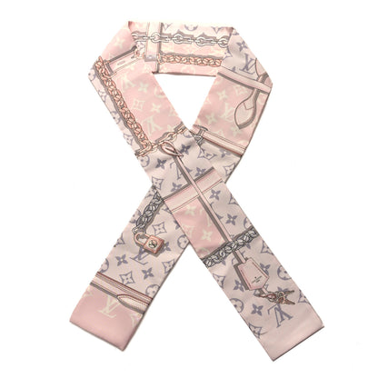 Louis Vuitton Silk Monogram Confidential Bandeau Light Pink 1 of 3