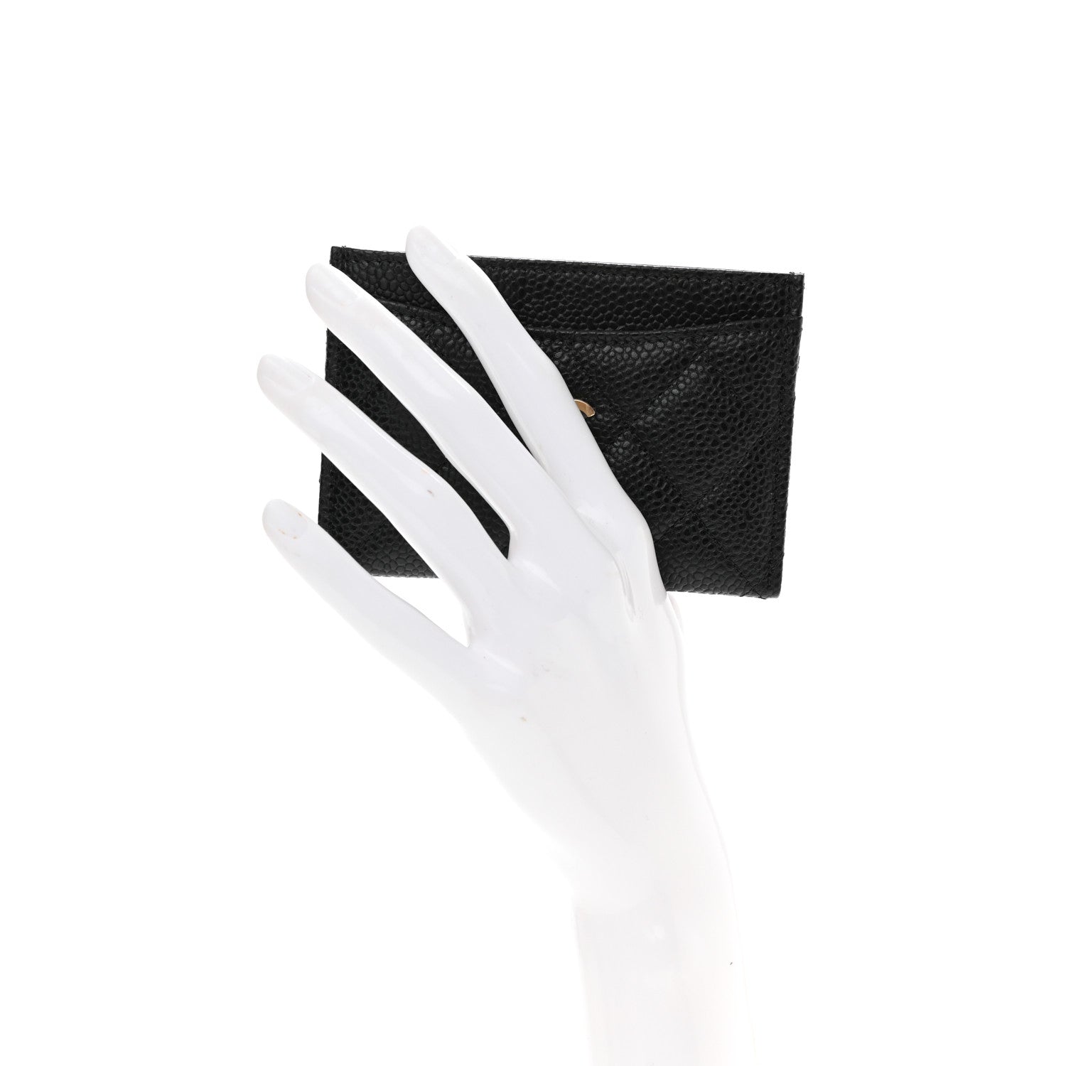 Chanel Caviar Quilted Card Holder Black 2 of 8