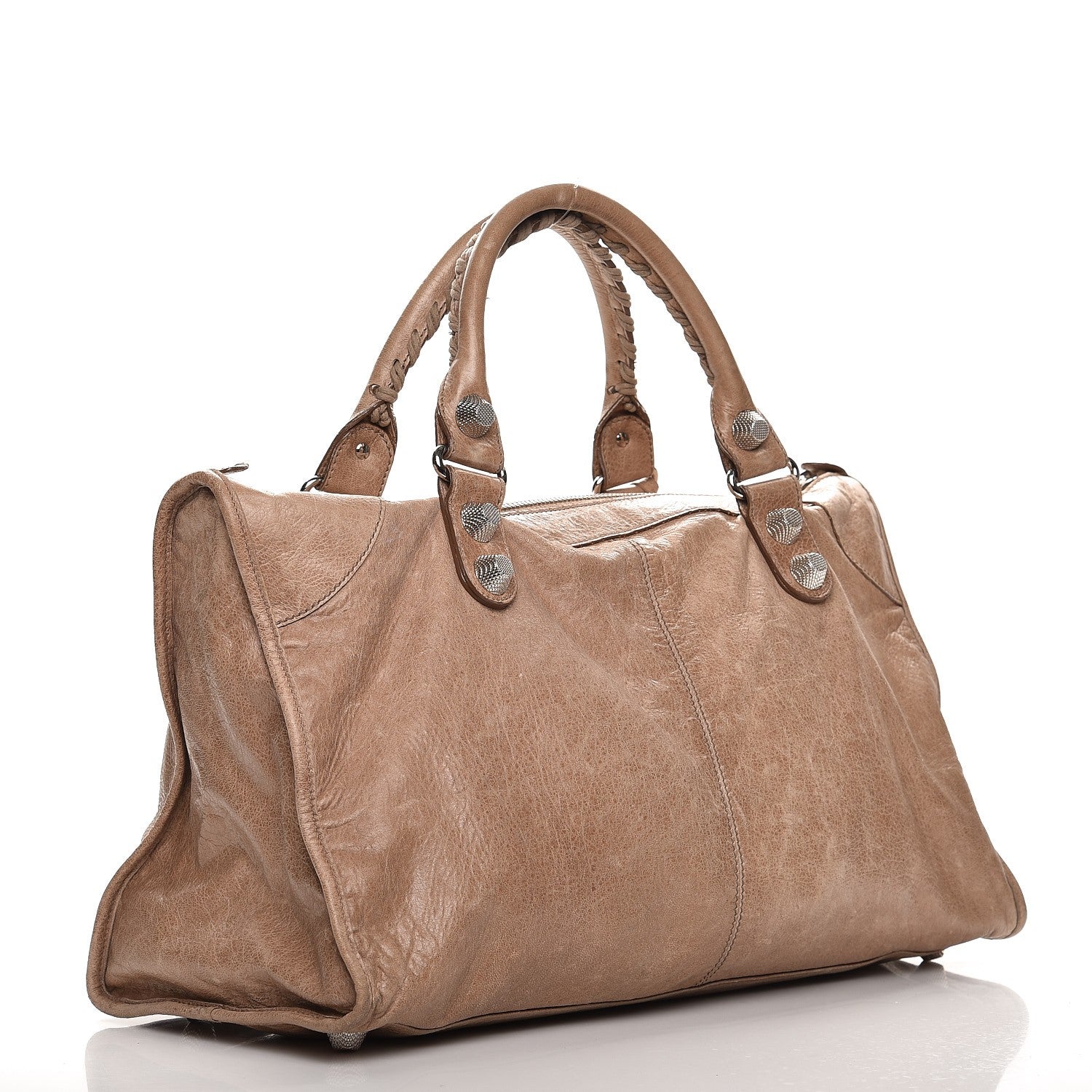 Balenciaga Agneau Giant 21 Silver Hardware Work Seigle 3 of 14