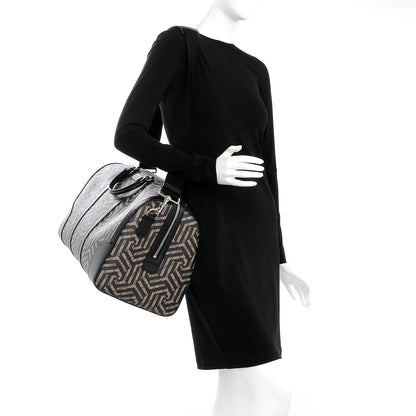 Gucci GG Supreme Monogram Caleido Medium Duffle Black 2 of 9