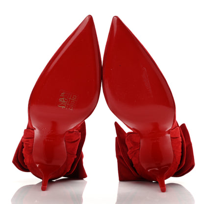 Christian Louboutin Suede Rabakate 100 Pumps 39.5 Bomba 5 of 8
