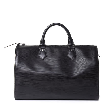 Louis Vuitton Epi Speedy 30 Black 1 of 9