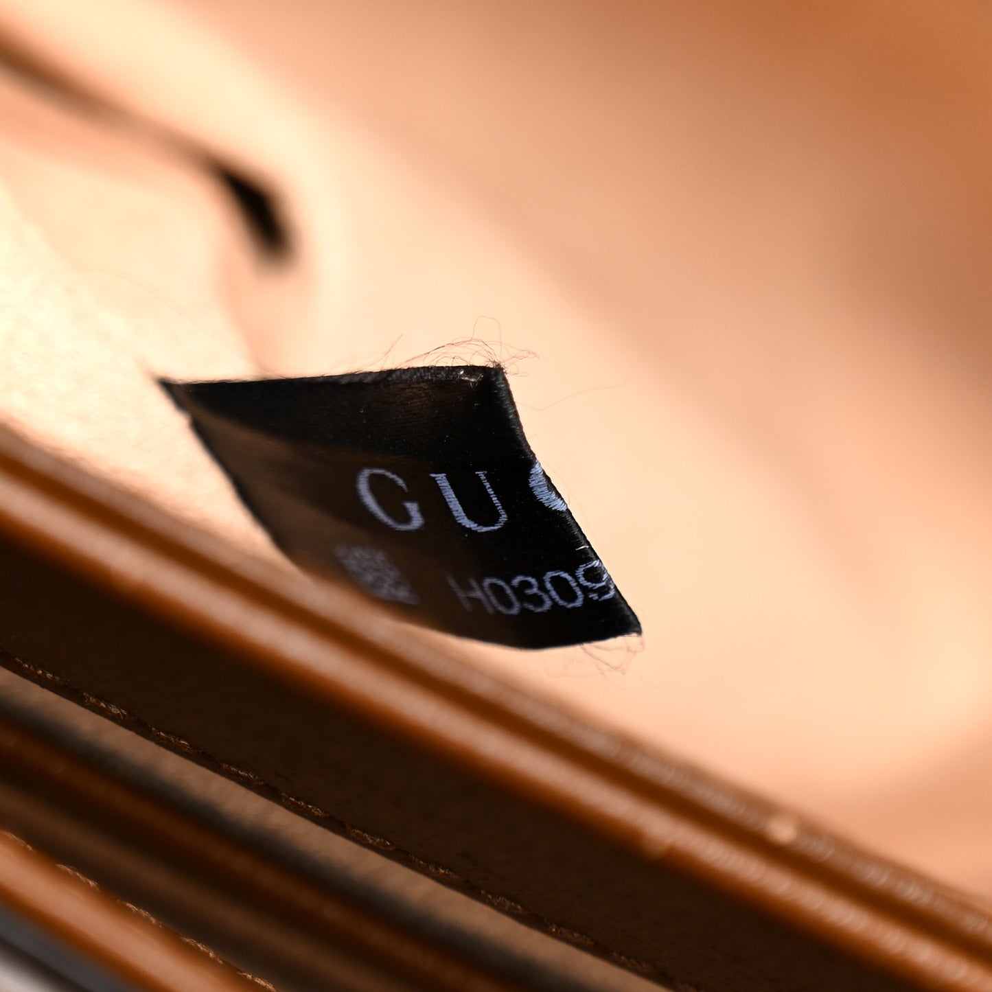 GG Supreme Monogram Horsebit 1955 Shoulder Bag Beige Brown Sugar