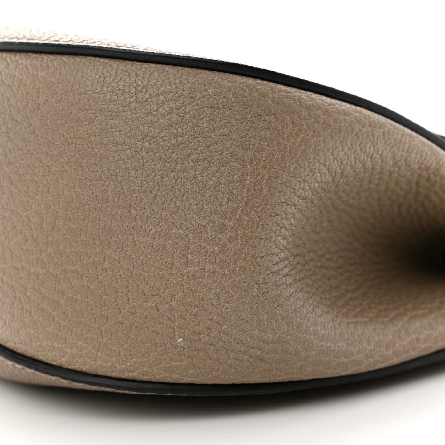 Grained Lambskin Drew Shoulder Bag Motty Grey