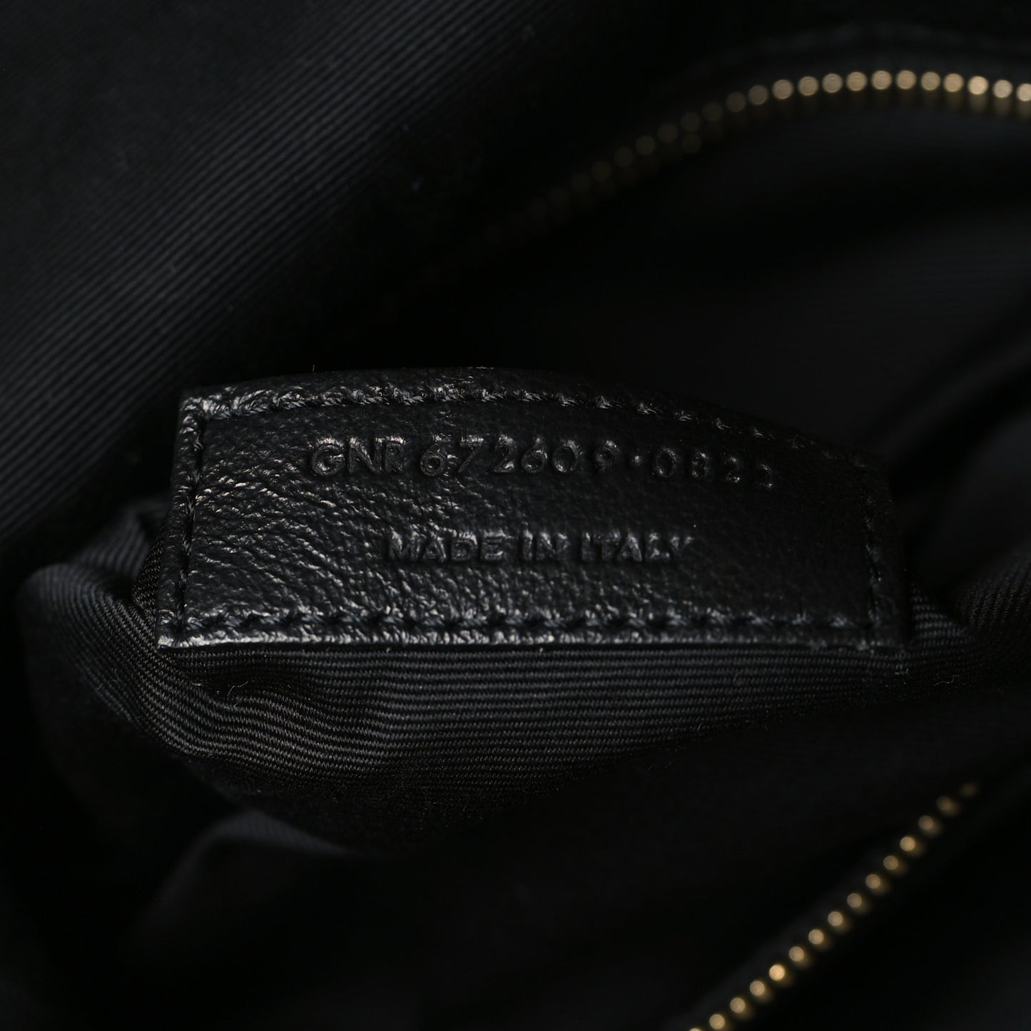 Lambskin Matelasse Monogram Joe Backpack Black