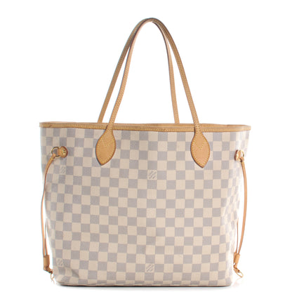 Louis Vuitton Damier Azur Neverfull MM 1 of 7