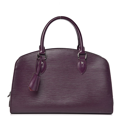 Louis Vuitton Epi Pont-Neuf PM Cassis 1 of 12