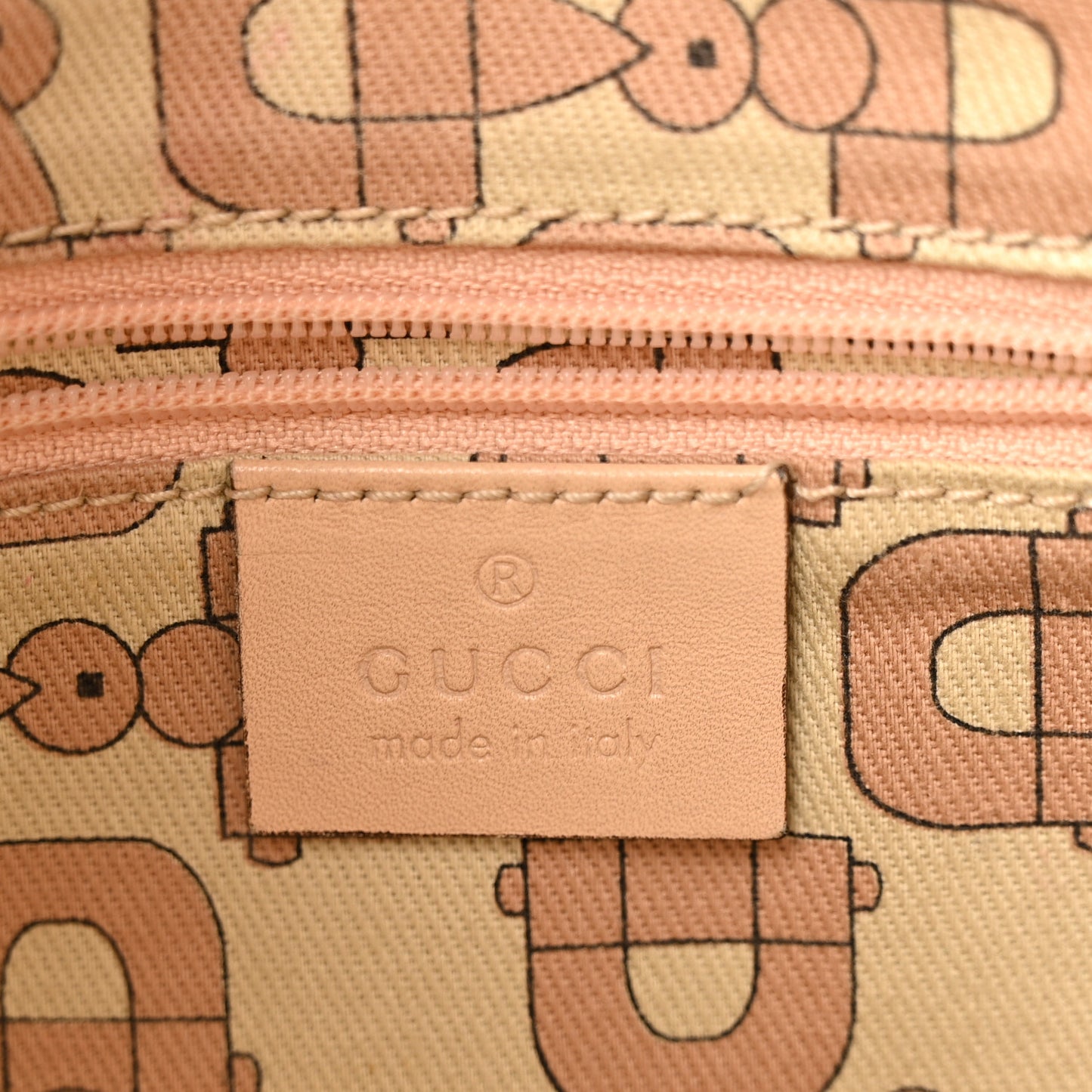 Guccissima Medium Abbey D Ring Hobo Beige
