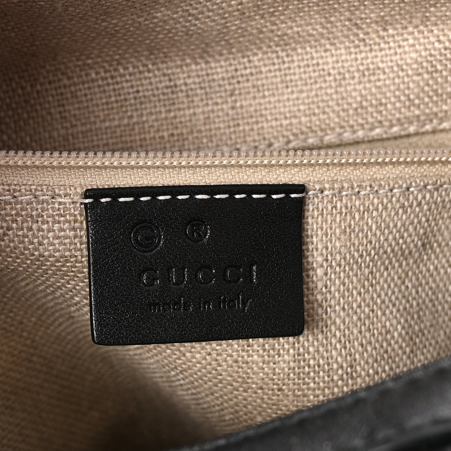 Soft Microguccissima Margaux Hobo Black