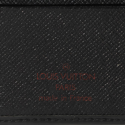 Louis Vuitton Epi Porte-Billets Cartes Credit Monnaie Wallet Black 6 of 7
