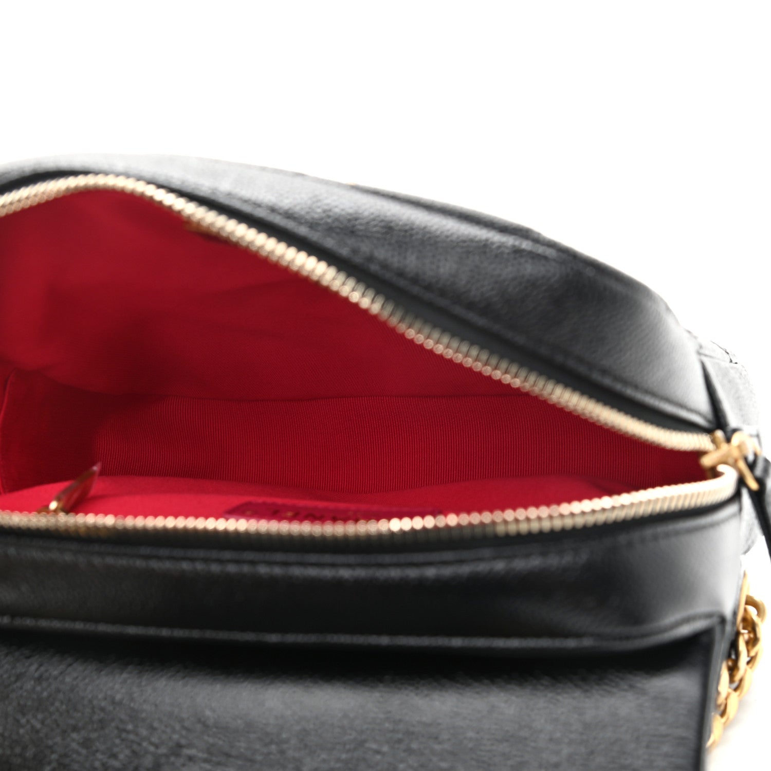 Chanel Shiny Caviar Quilted Chain Melody Backpack Black 5 of 11