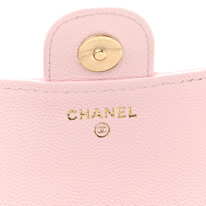 Chanel Caviar Quilted Flap Phone Holder With Chain Light Pink 6 of 11
