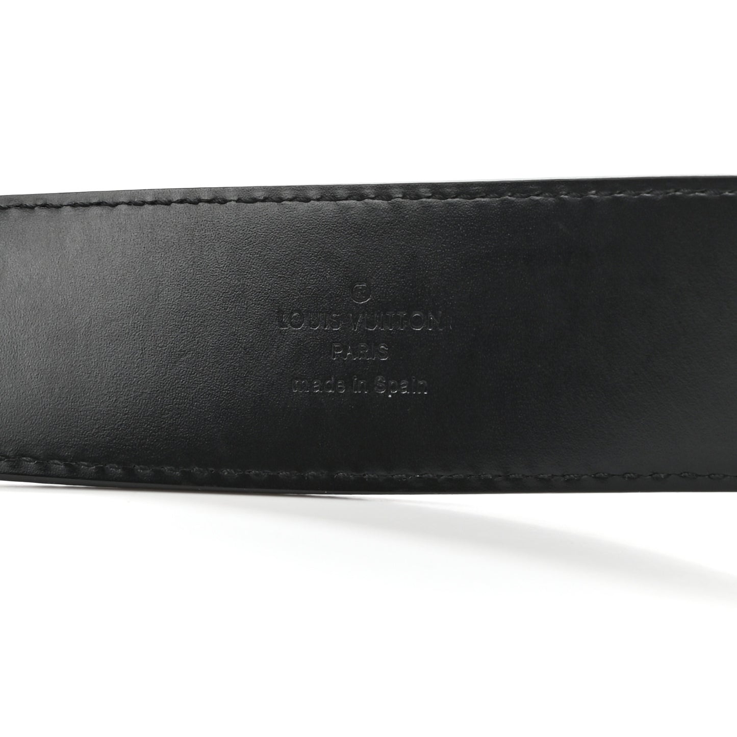 Damier Graphite LV Initiales Belt 90 36