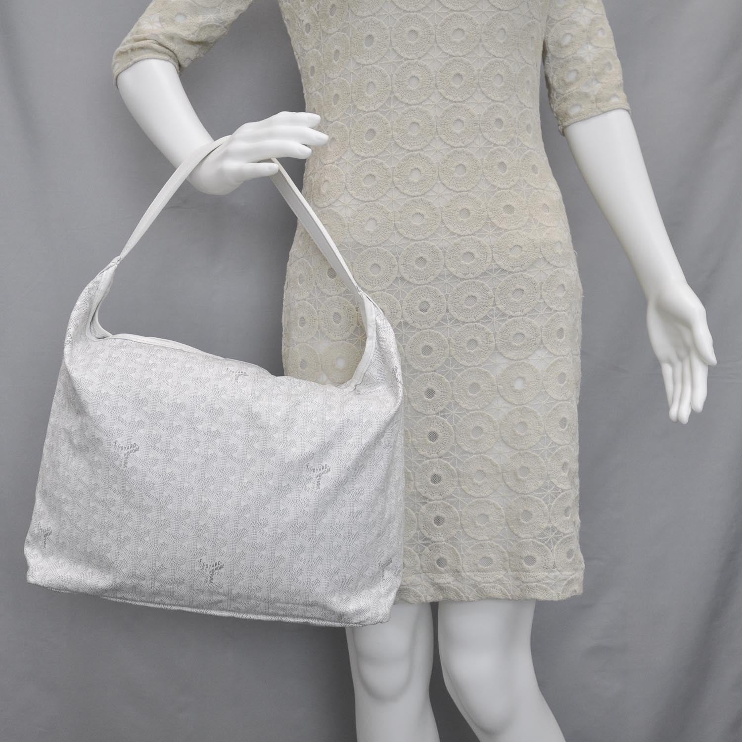 Goyard Goyardine Fidji Zip Hobo White 2 of 11