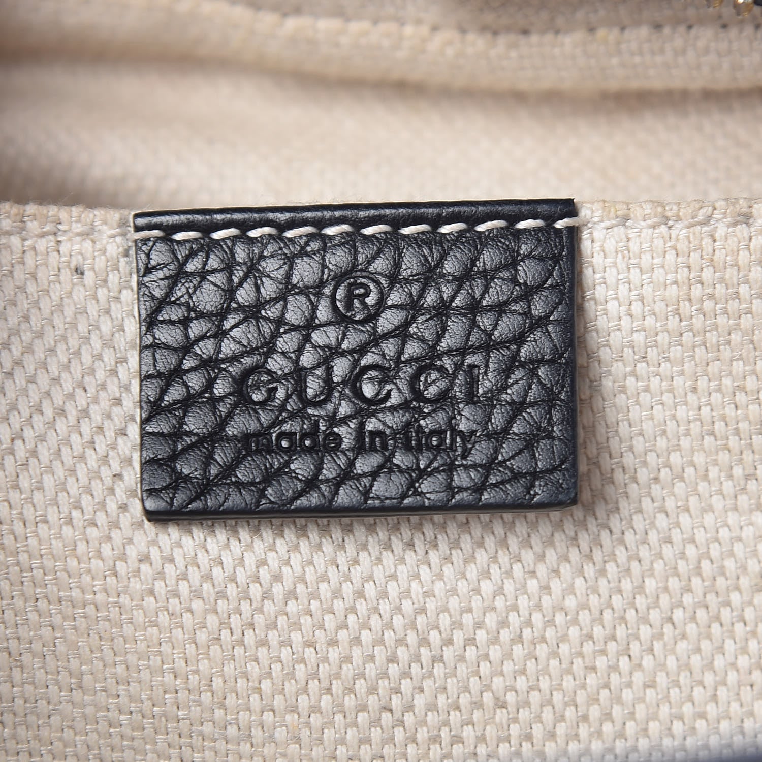 Gucci Pebbled Calfskin Small Soho Disco Bag Black 6 of 12