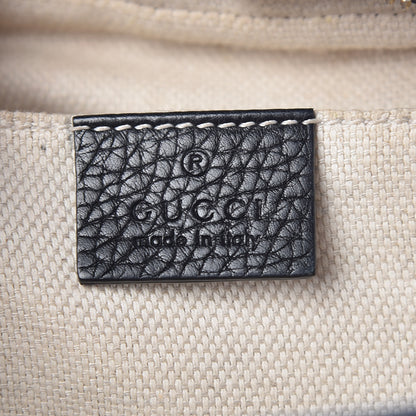Gucci Pebbled Calfskin Small Soho Disco Bag Black 6 of 12