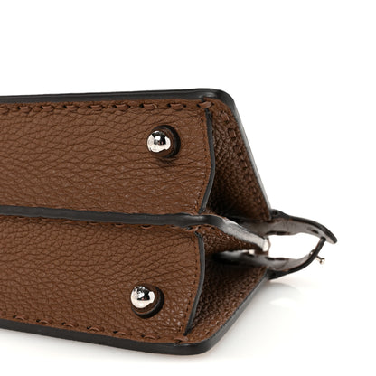 Fendi Cuoio Romano Selleria Petite Peekaboo I SEE U Iconic Satchel Fettuccia 9 of 10
