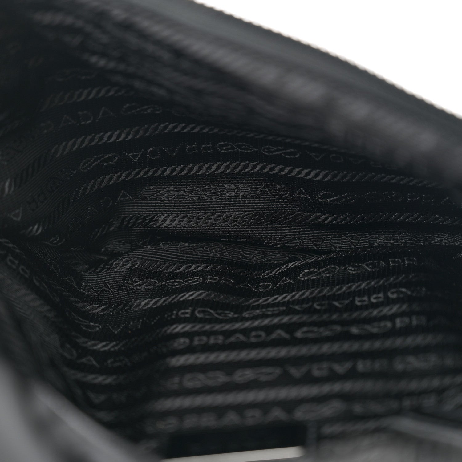 Prada Re-Nylon Saffiano Belt Bag Black 5 of 9