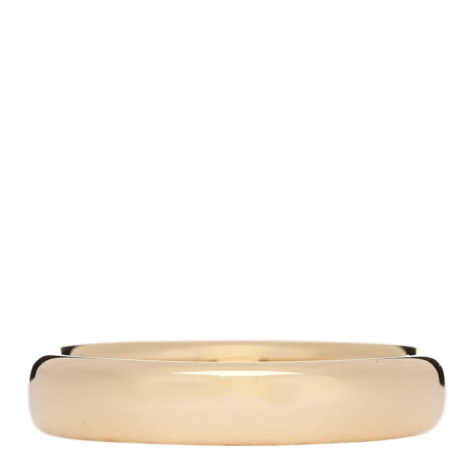 Tiffany 18K Yellow Gold 4.5mm Classic Wedding Band Ring 65 11 1 of 5
