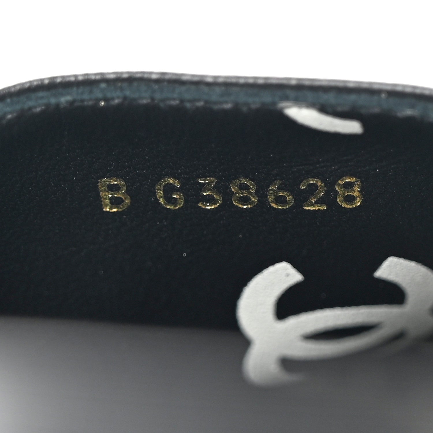 Chanel Lambskin Printed CC Espadrilles 36 Black White 9 of 11