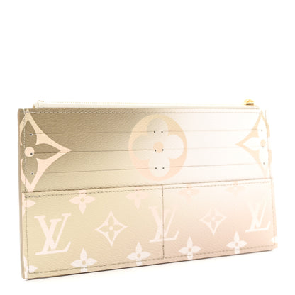 Louis Vuitton Monogram Giant Spring In The City Slim Purse Sunset Kaki 3 of 7