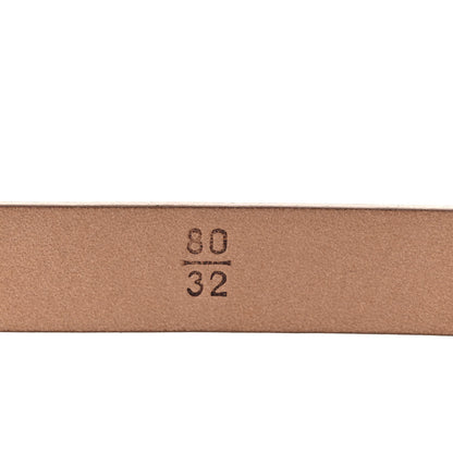 Chanel Patent CC Logo Skinny Belt 80 32 Beige 4 of 7