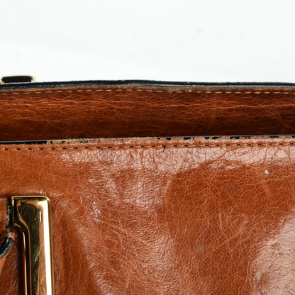 Chloe Calfskin Medium Ethel Satchel Tan 12 of 12