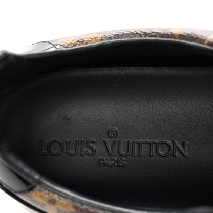 Louis Vuitton Patent Monogram Frontrow Sneakers 39 8 of 9