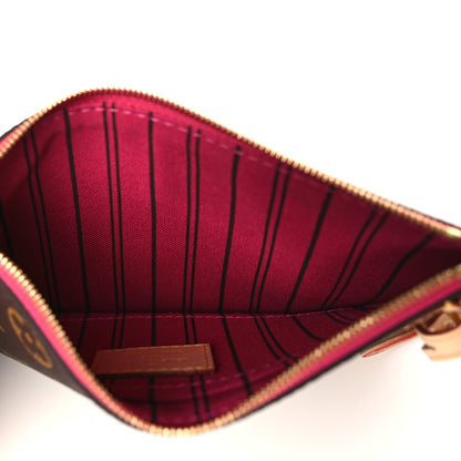Louis Vuitton Monogram Neverfull PM Pochette Pivoine 5 of 6
