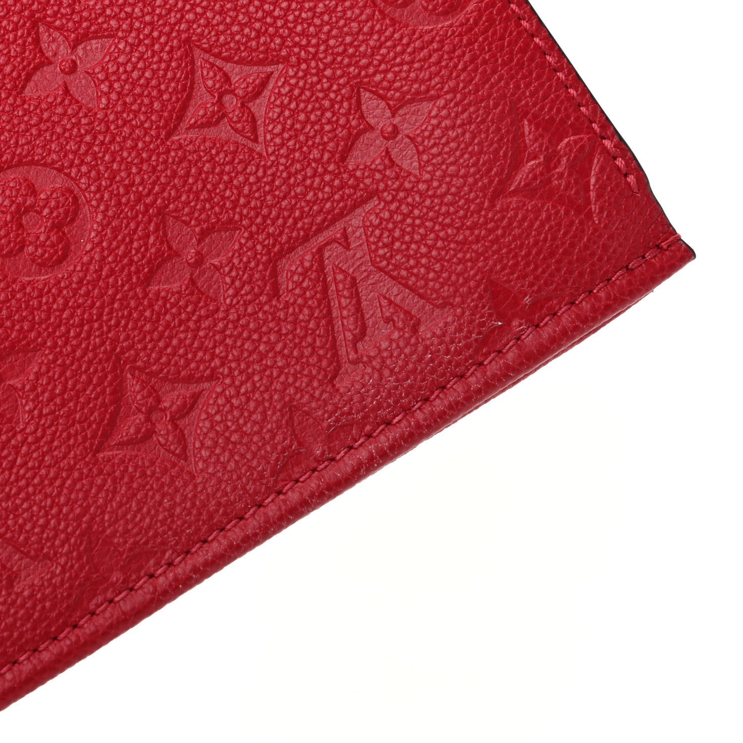 Empreinte Monogram Toiletry Pouch 26 Scarlet