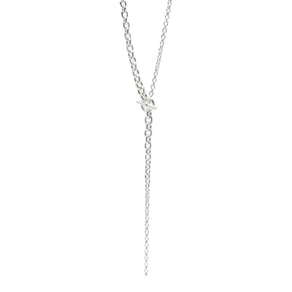 Hermes Sterling Silver Crescendo Necklace 1 of 4