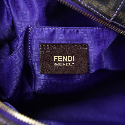 Fendi Zucca Spalmati Bowler Tobacco Viola 6 of 9