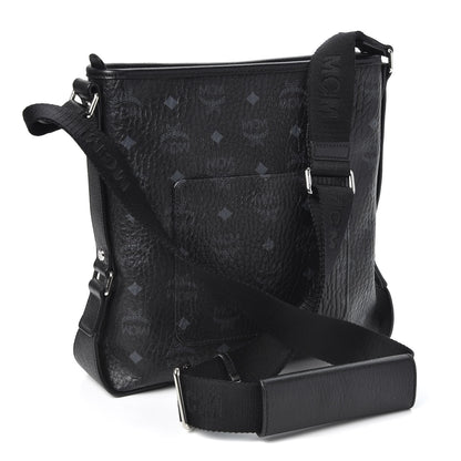 MCM Visetos Crossbody Messenger Black 2 of 8