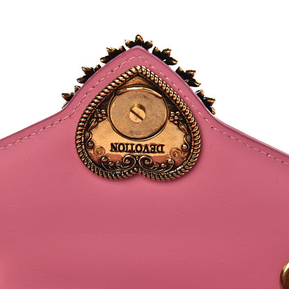 Dolce & Gabbana Smooth Calfskin Mini Devotion Crossbody Bag Rosa 6 of 10