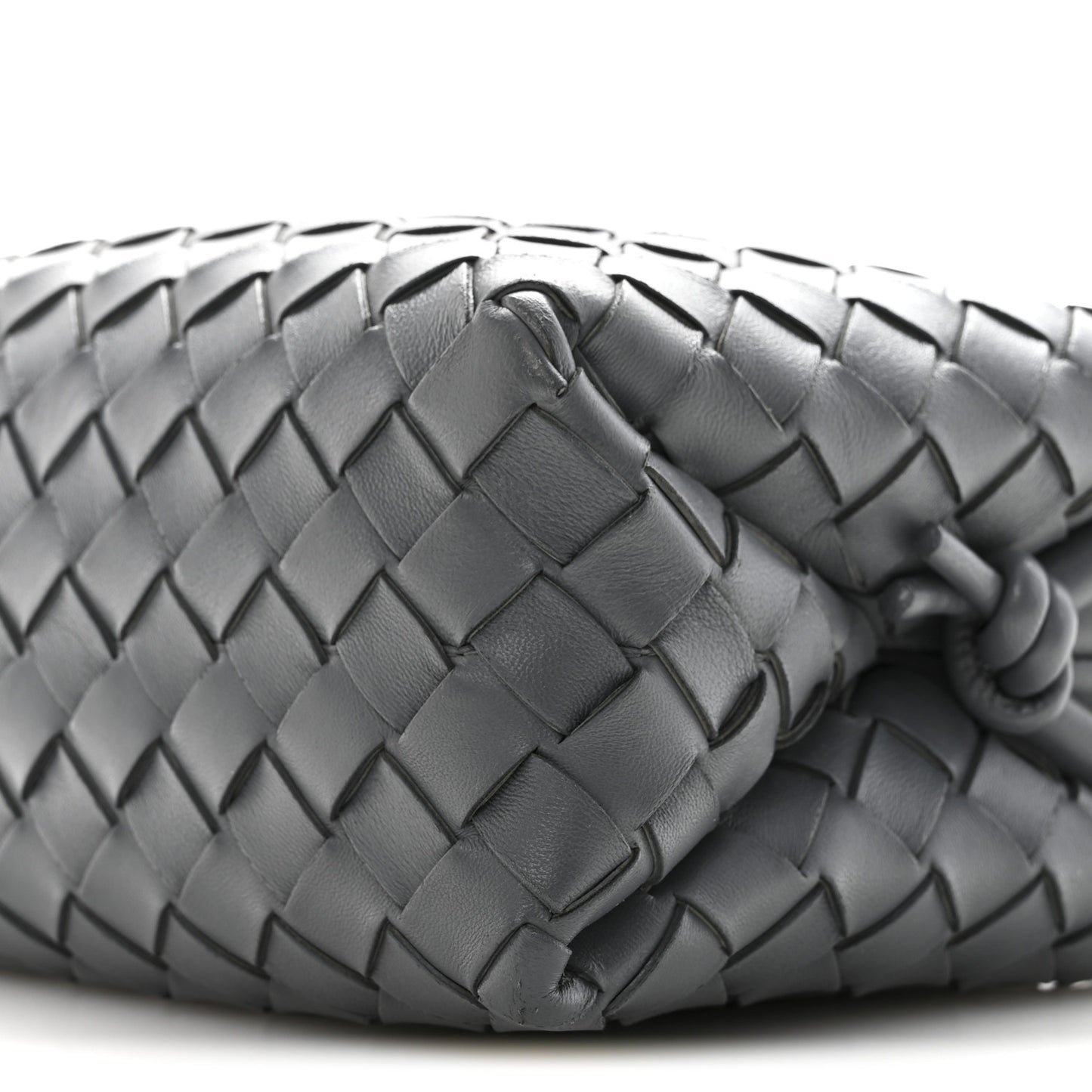 Nappa Intrecciato Small Loop Camera Bag Thunder