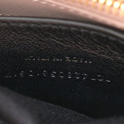 Saint Laurent Calfskin Suede Matelasse Chevron Medium Monogram College Bag Rose Poudre 8 of 11