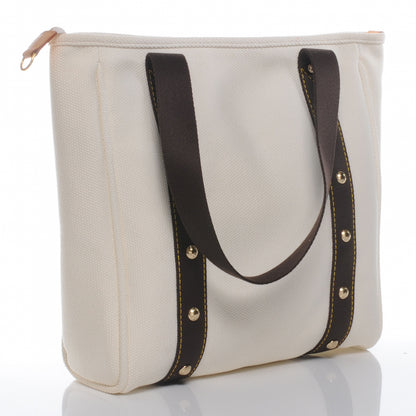 Louis Vuitton Toile Antigua Cabas MM White 3 of 7