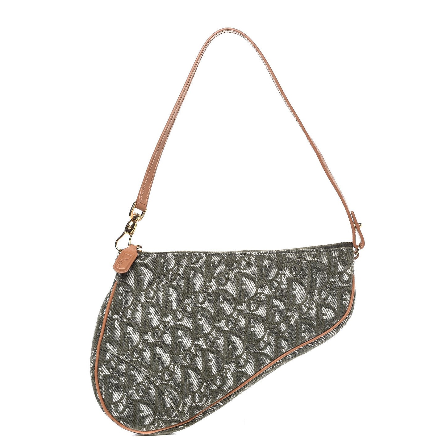 Monogram Mini Saddle Pochette Green