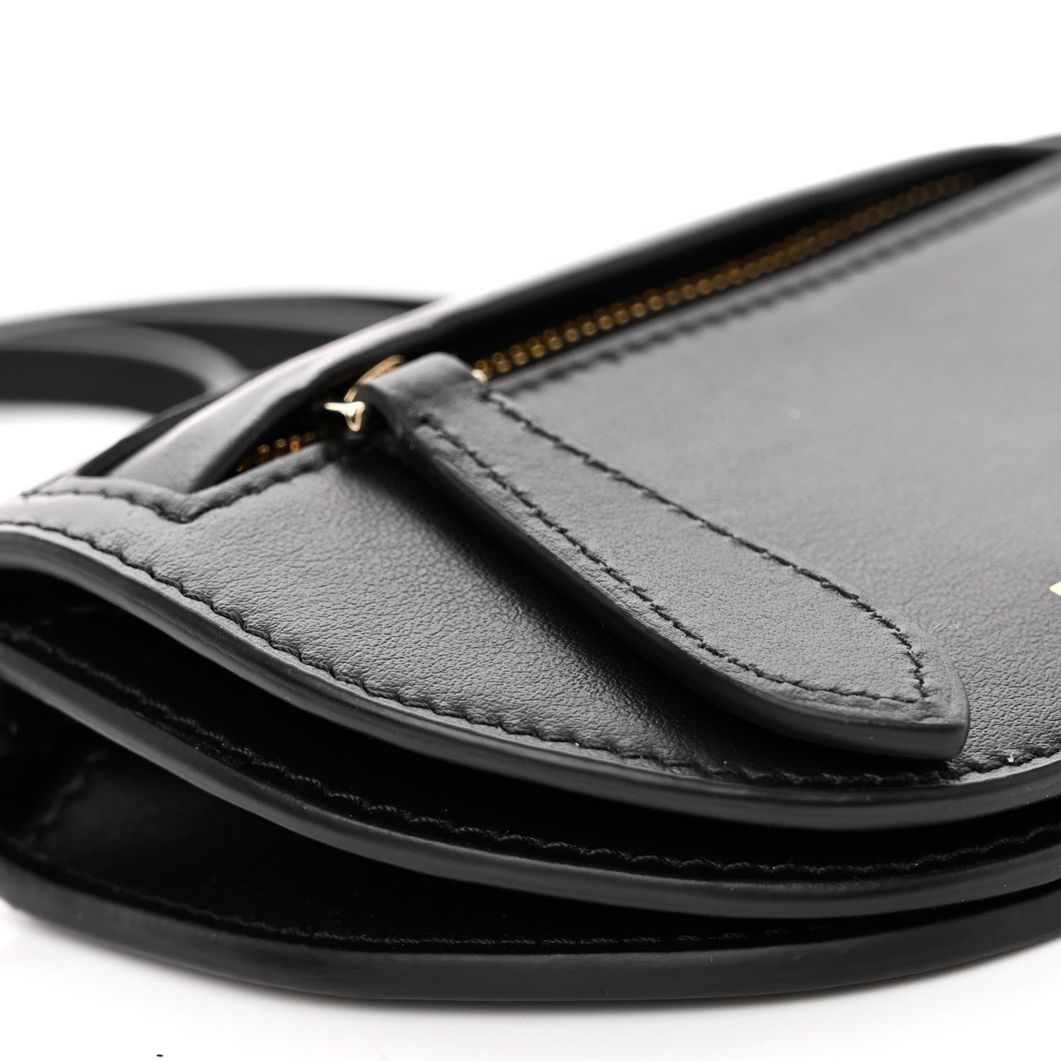 Burberry Calfskin Micro Olympia Card Case Black 8 of 9