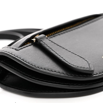 Burberry Calfskin Micro Olympia Card Case Black 8 of 9