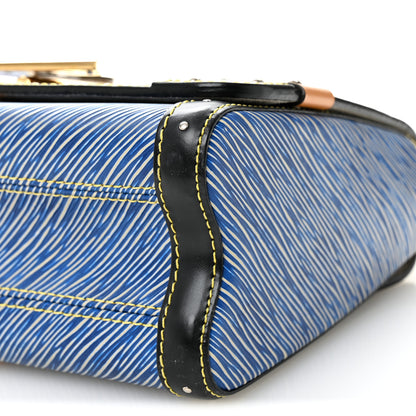 Louis Vuitton Epi Complice Trunks and Bags Twist Shoulder Bag MM Denim Light 10 of 13