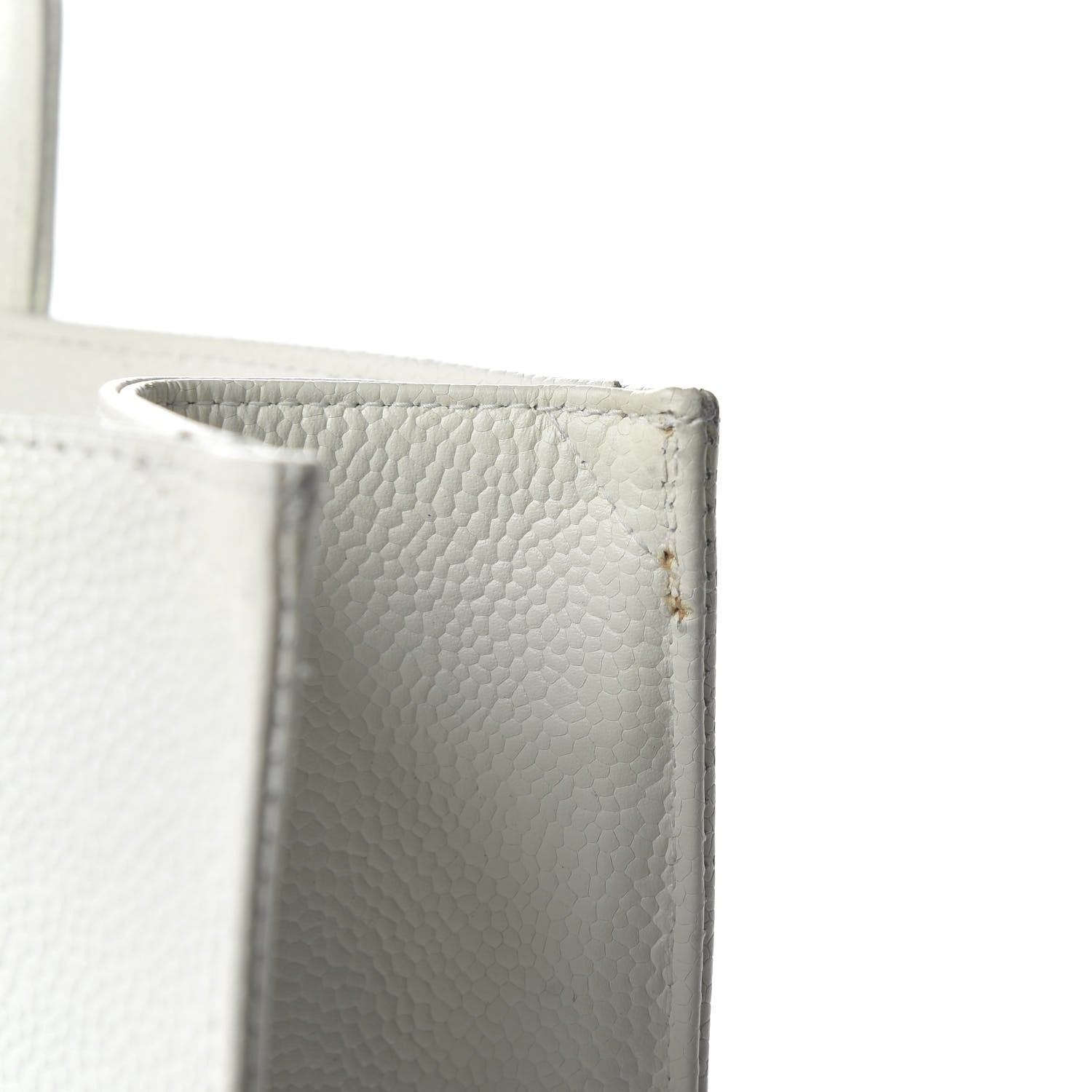 Chanel Caviar CC Tote White 12 of 12
