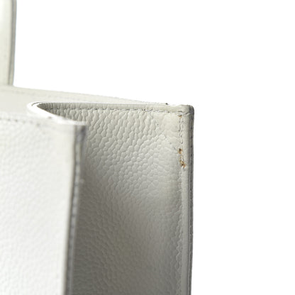 Chanel Caviar CC Tote White 12 of 12