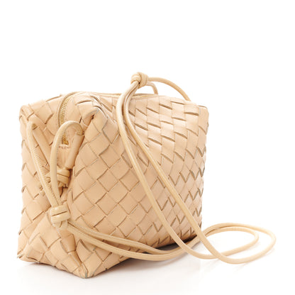 Bottega Veneta Nappa Intrecciato Small Loop Camera Bag Almond 3 of 9