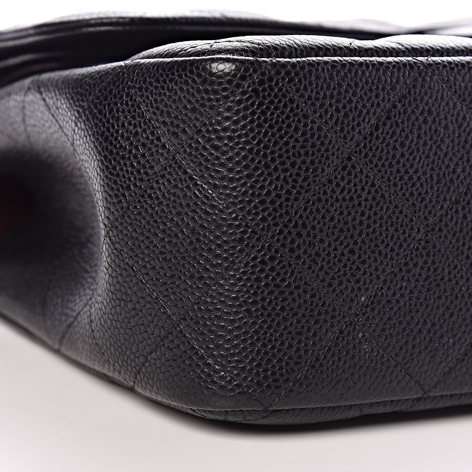 Chanel Caviar Quilted Jumbo Double Flap Black 8 of 10