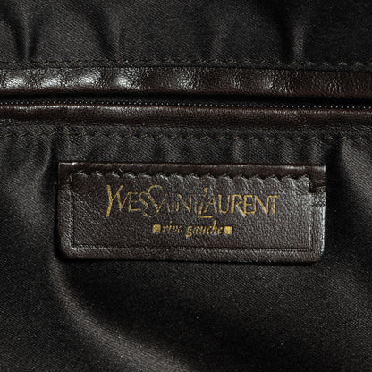 Saint Laurent Leather Oversized MUSE Brown 6 of 10