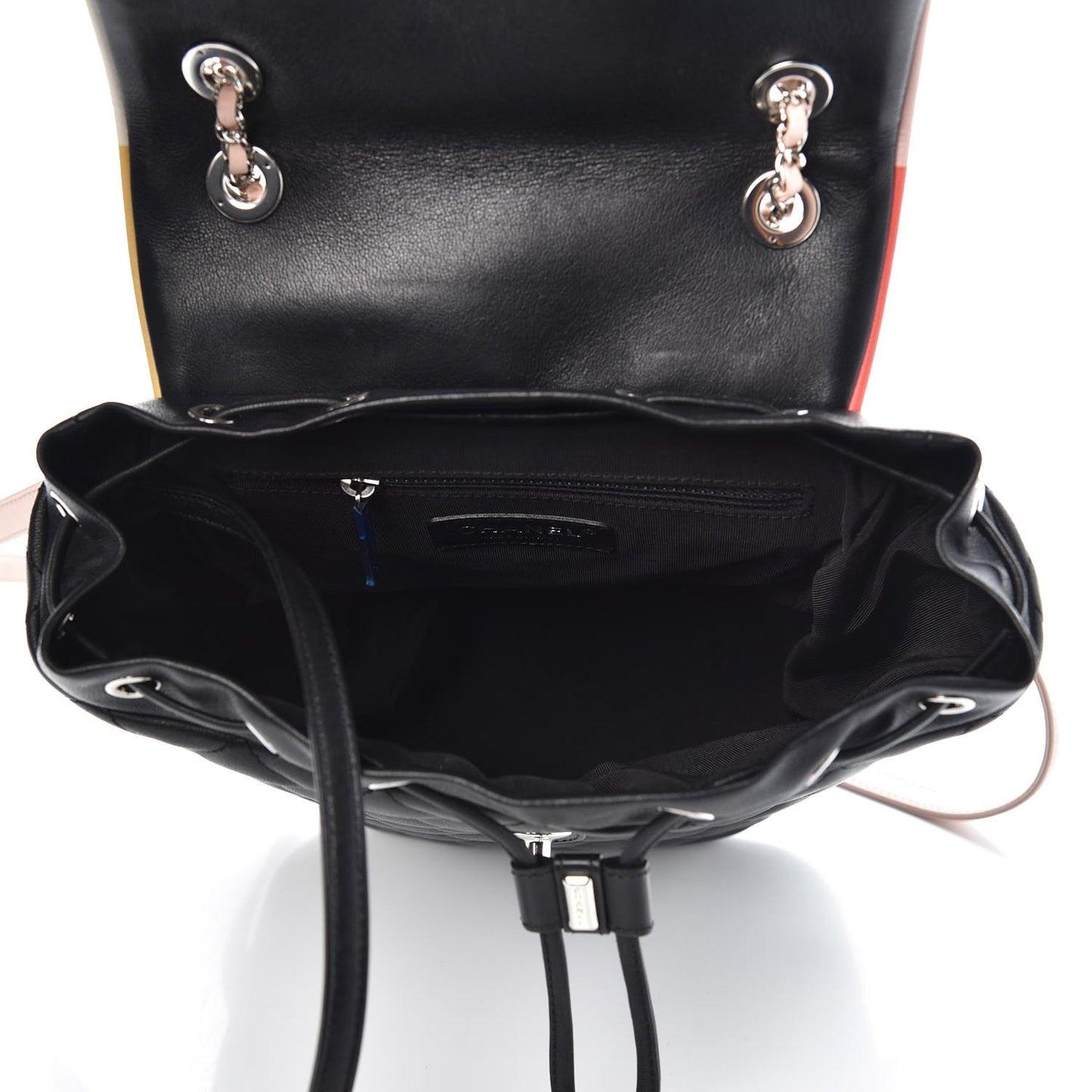 Lambskin Quilted Small Cuba Urban Spirit Backpack Black