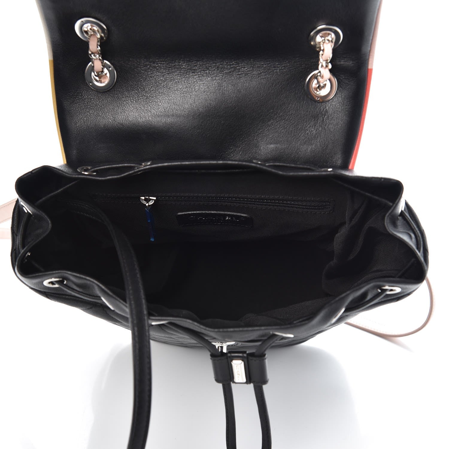 Chanel Lambskin Quilted Small Cuba Urban Spirit Backpack Black 5 of 7