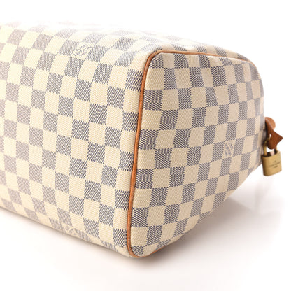 Louis Vuitton Damier Azur Speedy 30 7 of 10