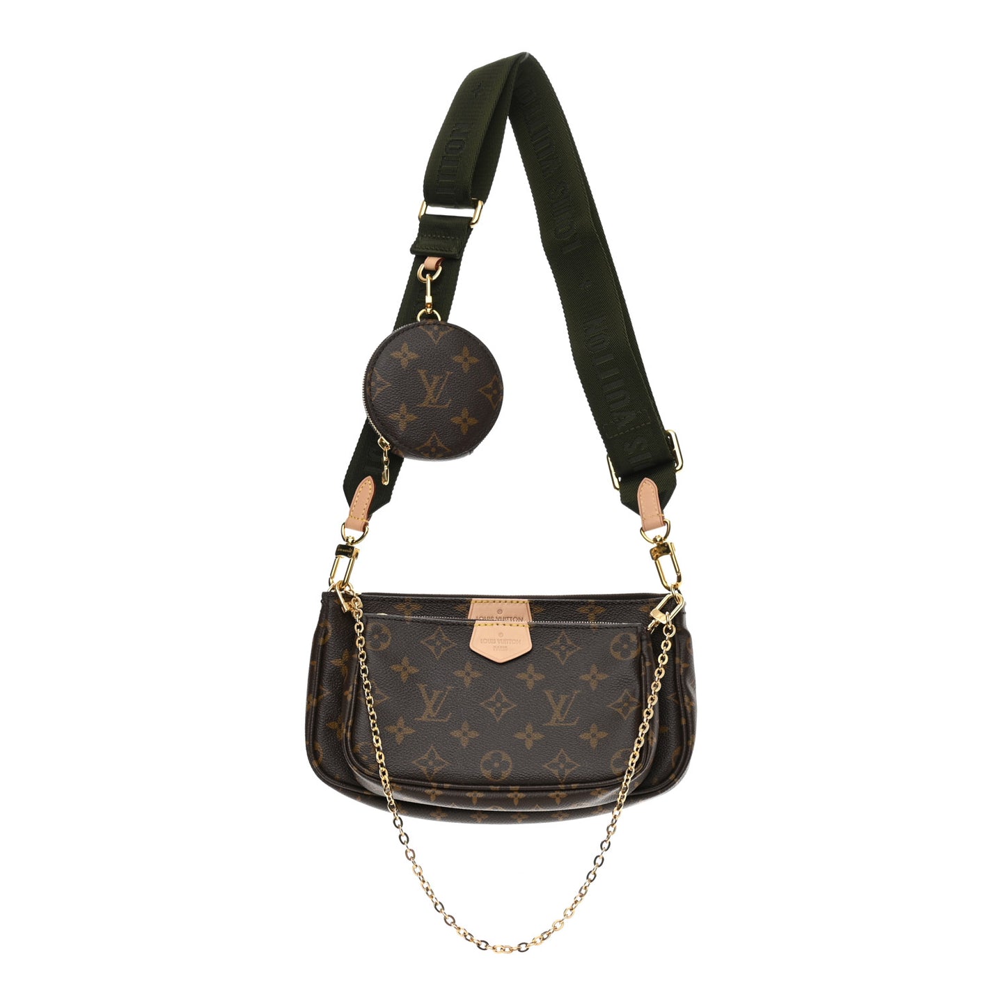 Monogram Multi Pochette Accessories Kaki